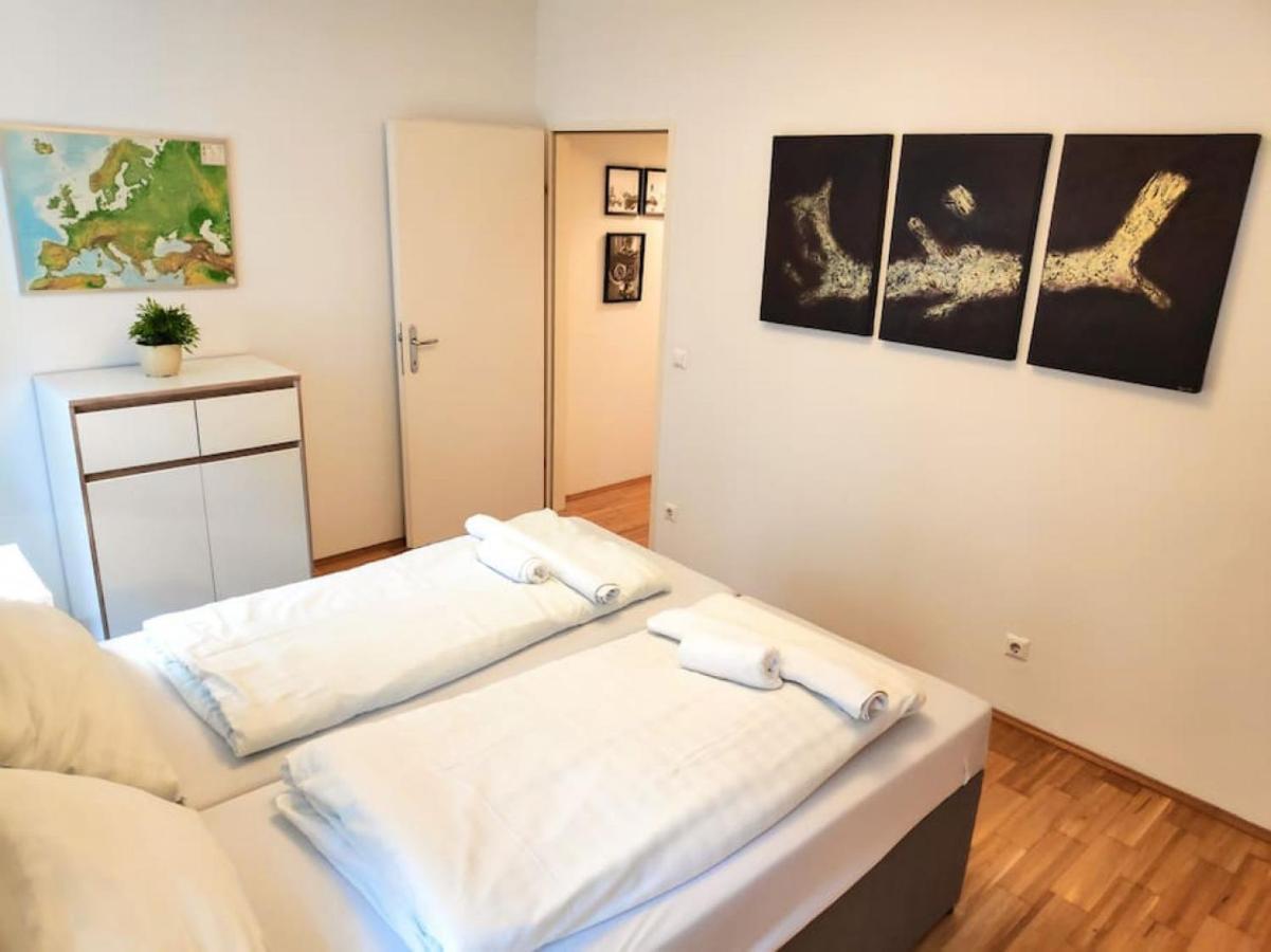 Nd Exquisites Wundervolles Ruhiges Terrassenapartment Mit Garage Wien Exterior foto